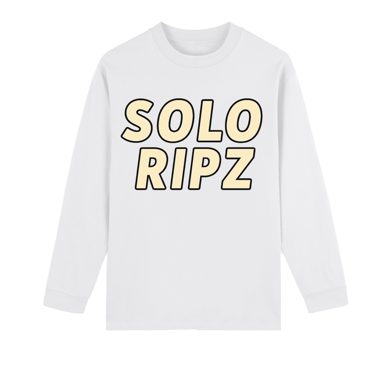 Solo Ripz | Crew Neck Drop Shoulder Long Sleeve Shirt