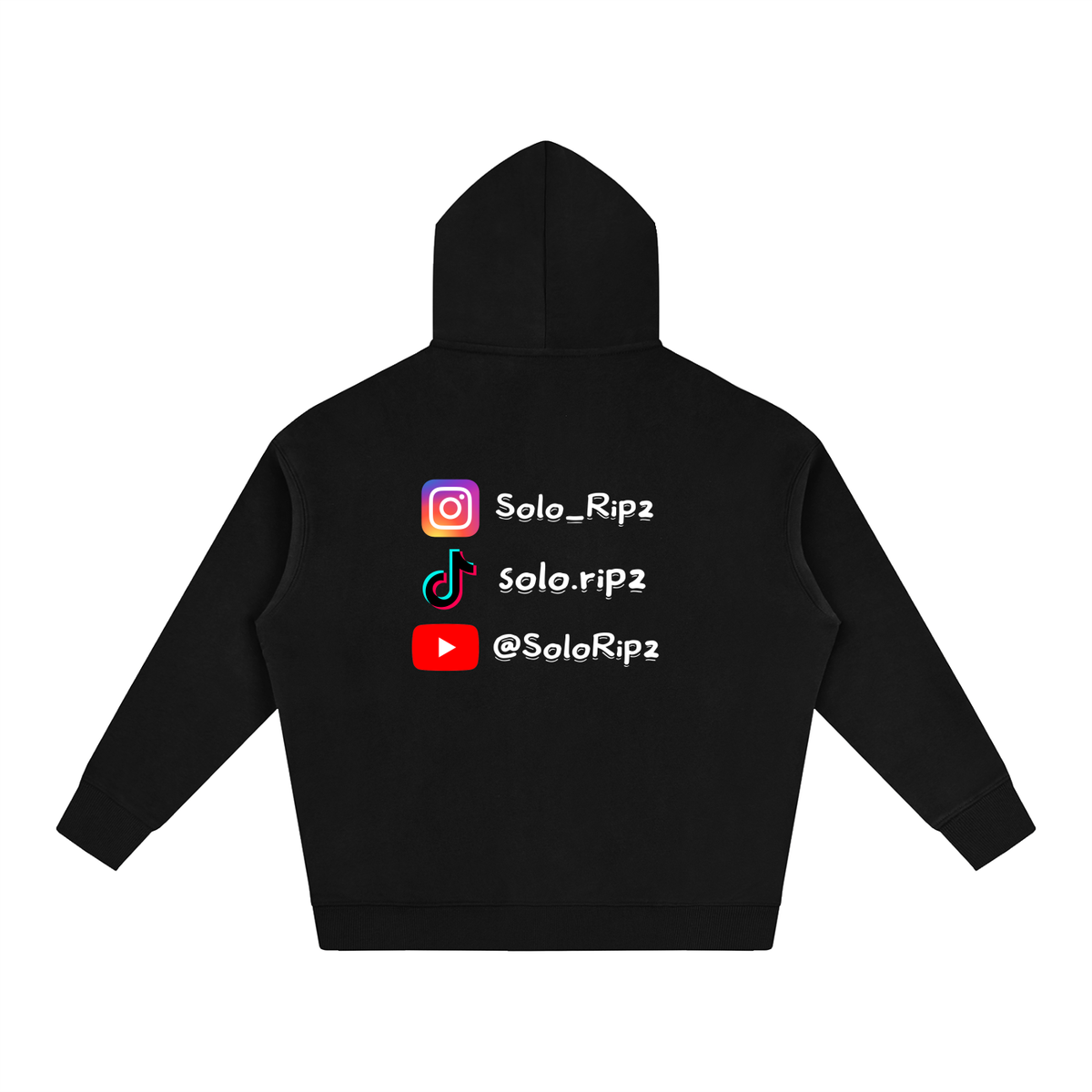 Solo Ripz | Oversize Fleeced Hoodie